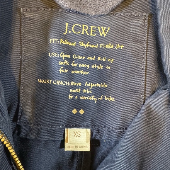 J. Crew Navy Field Jacket - Picture 5 of 7